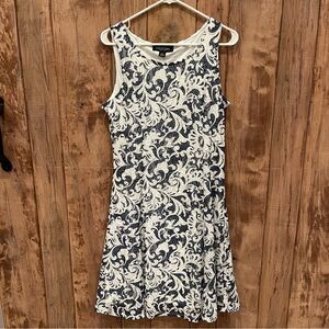 American Living Women's Black and White Dress